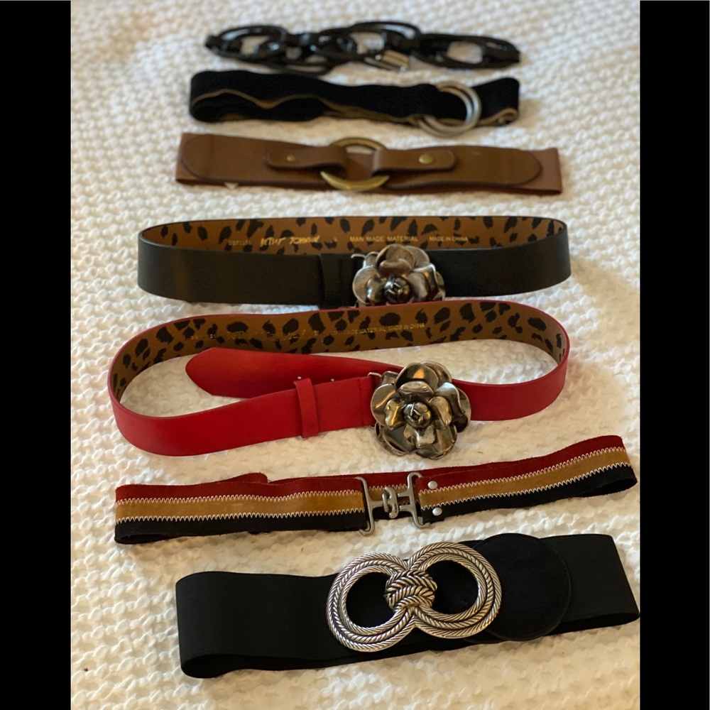7 Belts some NEW